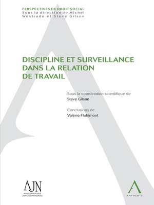 cover image of Discipline et surveillance dans la relation de travail